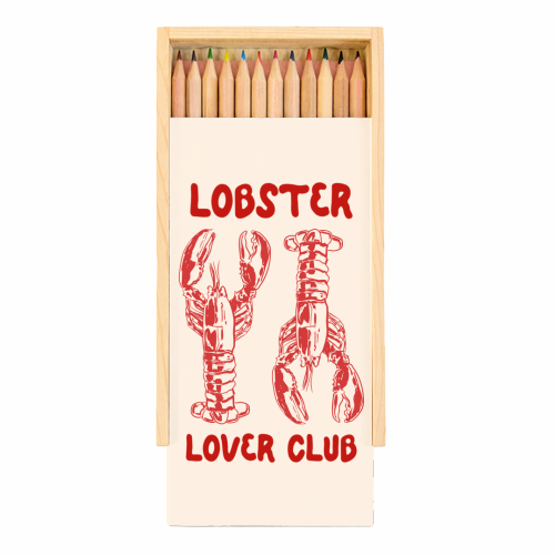 Art Wow - Coloured Pencils with Box 'Lobster Lover
