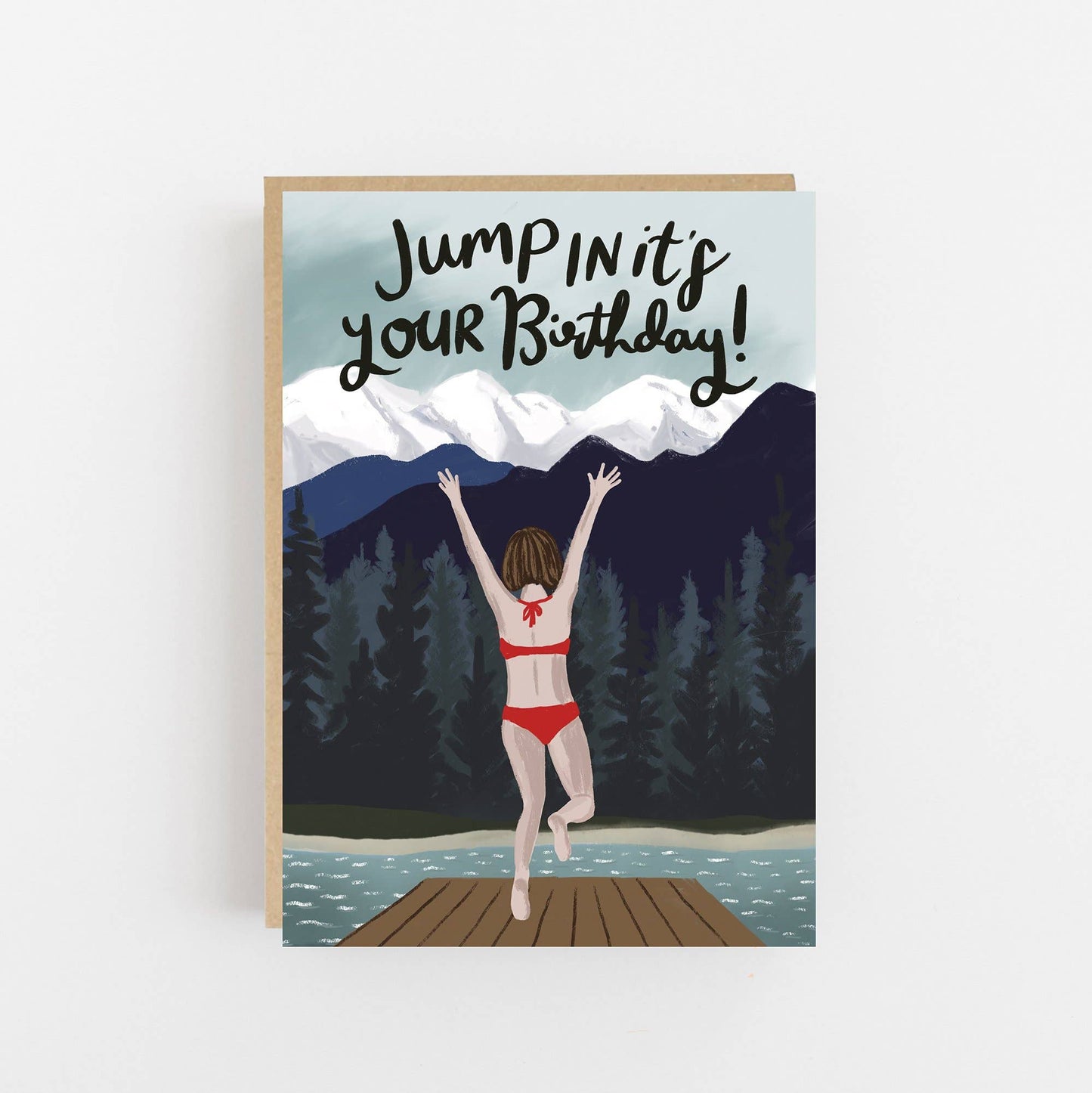 Lomond Paper Co - Jump In It's Your Birthday Card