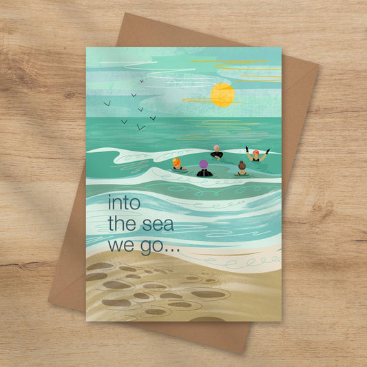 Onneke - Into the Sea We Go Greeting Card