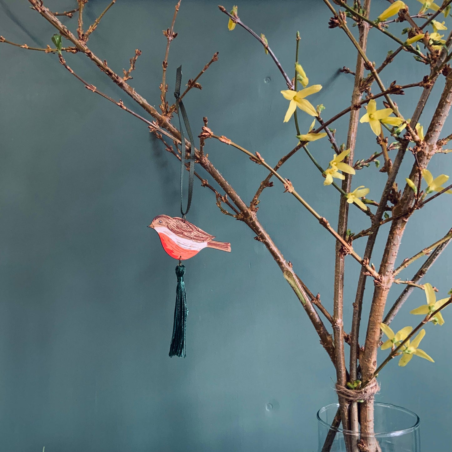 Robin Tassel Decoration