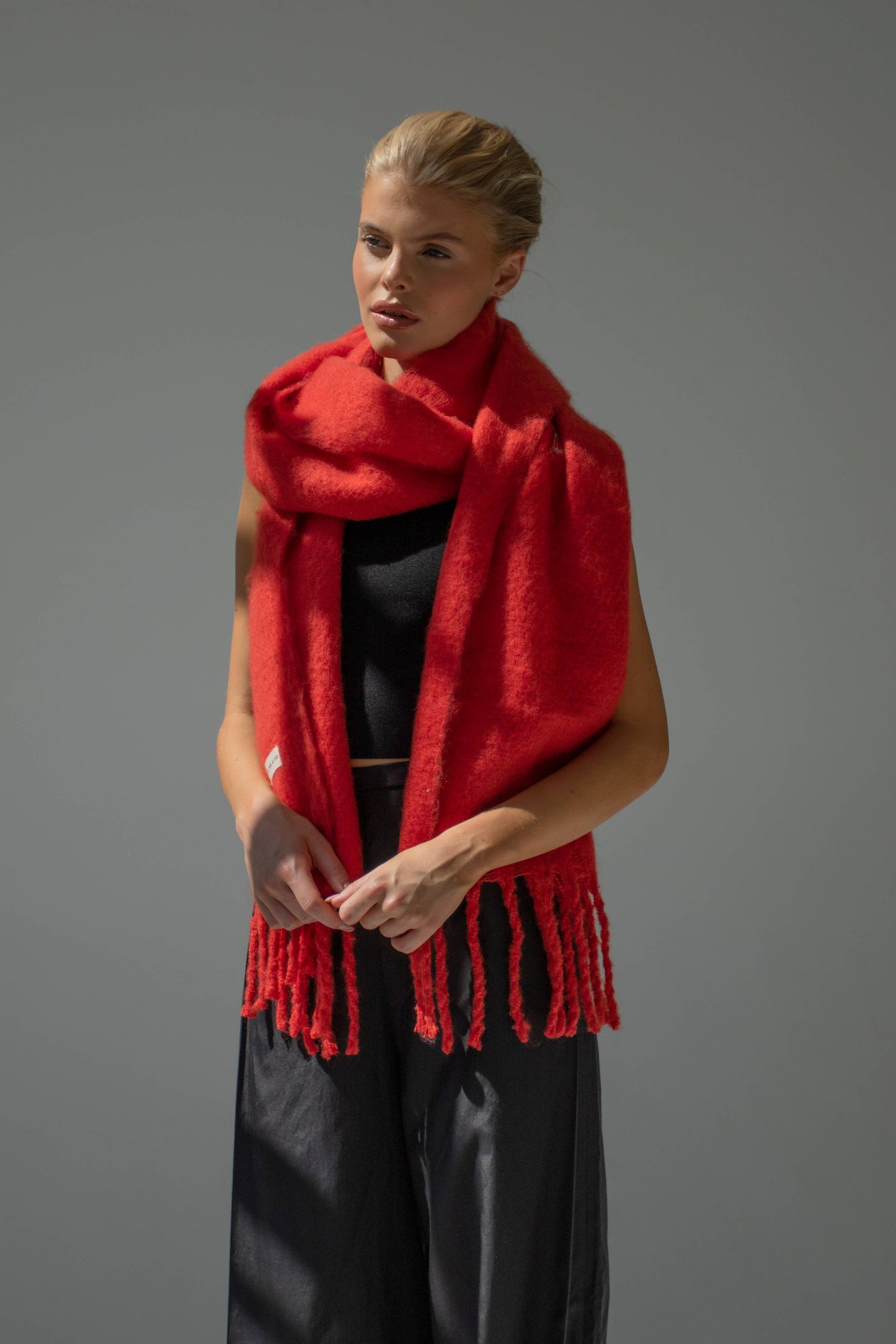 The Stockholm Scarf - Volcanic Red - AW22