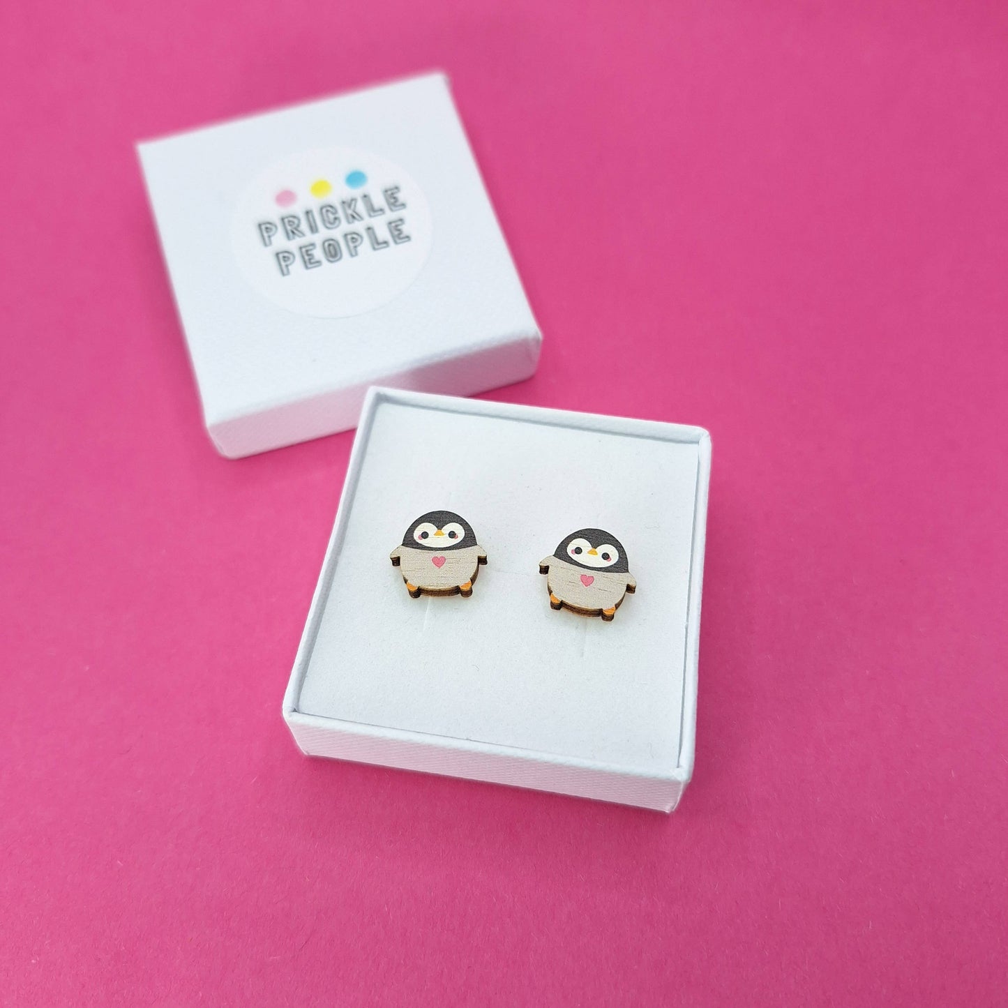 Penguin Stud Earrings