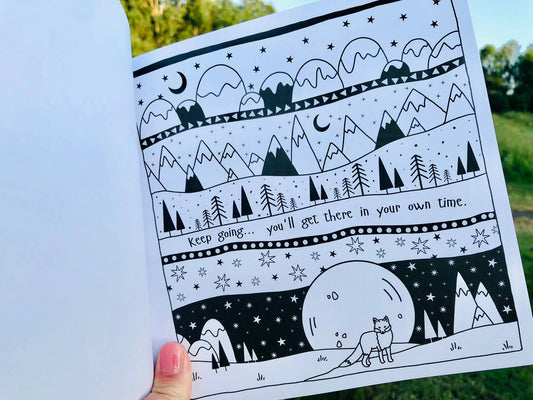 Fox under the Moon - Official Colouring Book by Fox Under The Moon