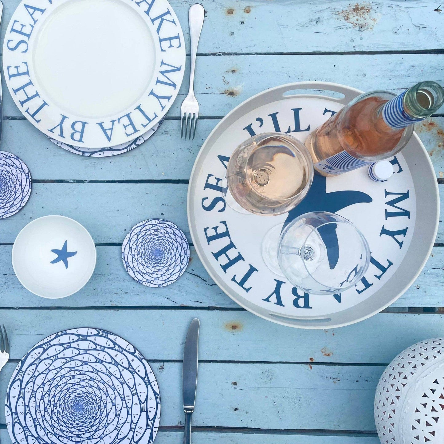Tea by the Sea - Bamboo Fibre Starfish Tray