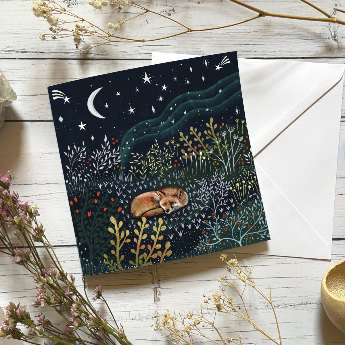 Glitter & Earth - Winter fox