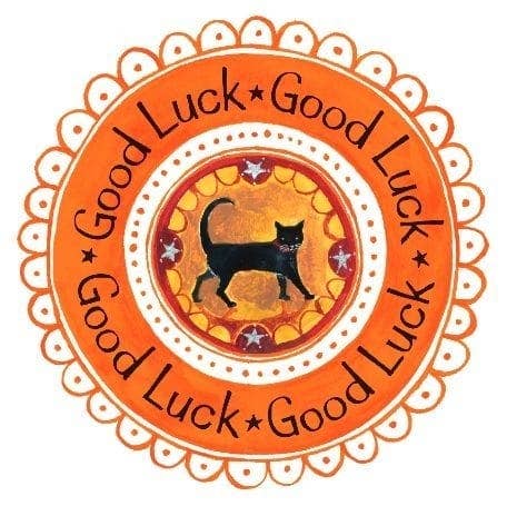Driftwood Designs - Good Luck Square Greetings Card