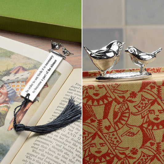 Glover & Smith - Bird Watchers Pewter Bookmark
