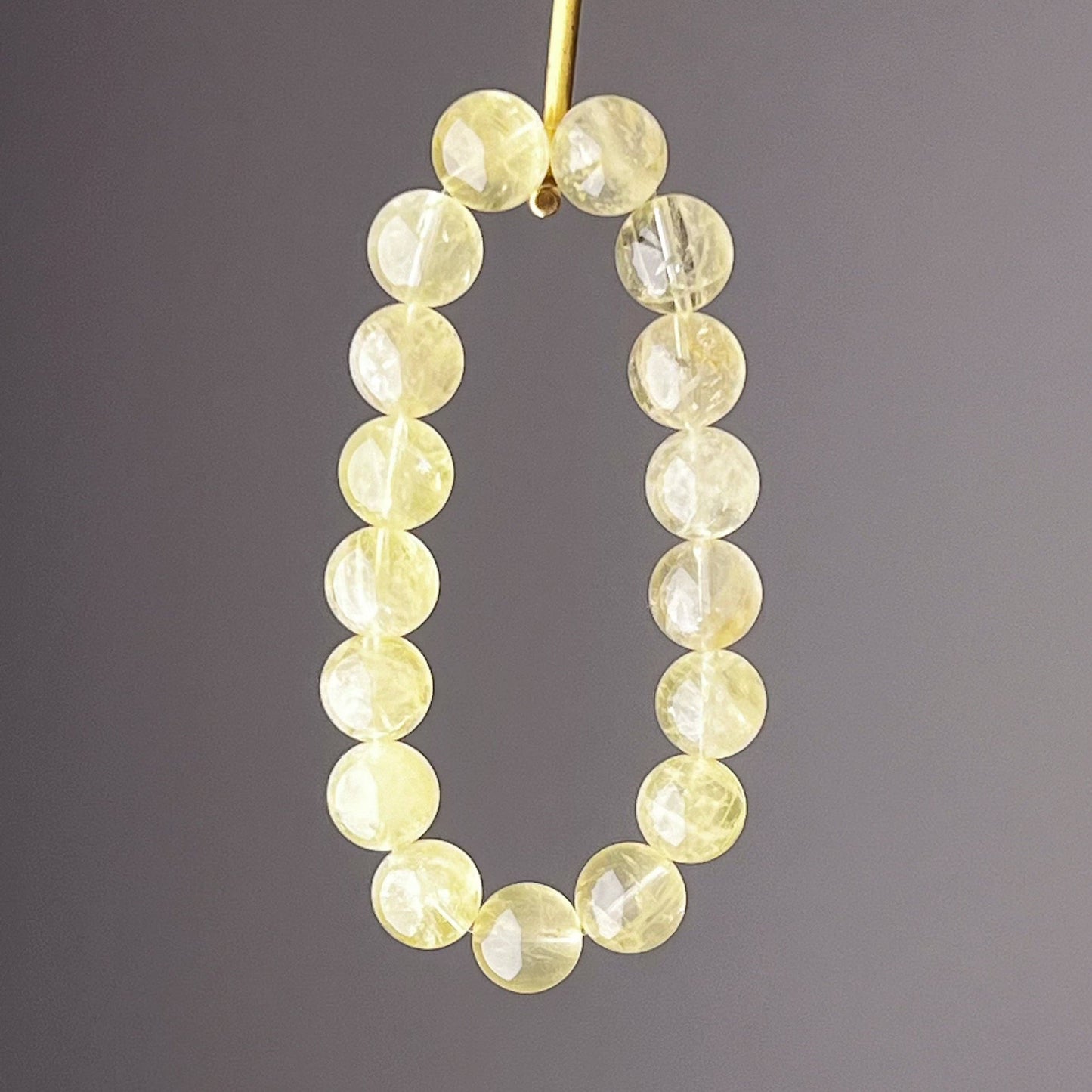 Ninaouity - Third Eye Chakra Lemon Quartz Crystal Bracelet