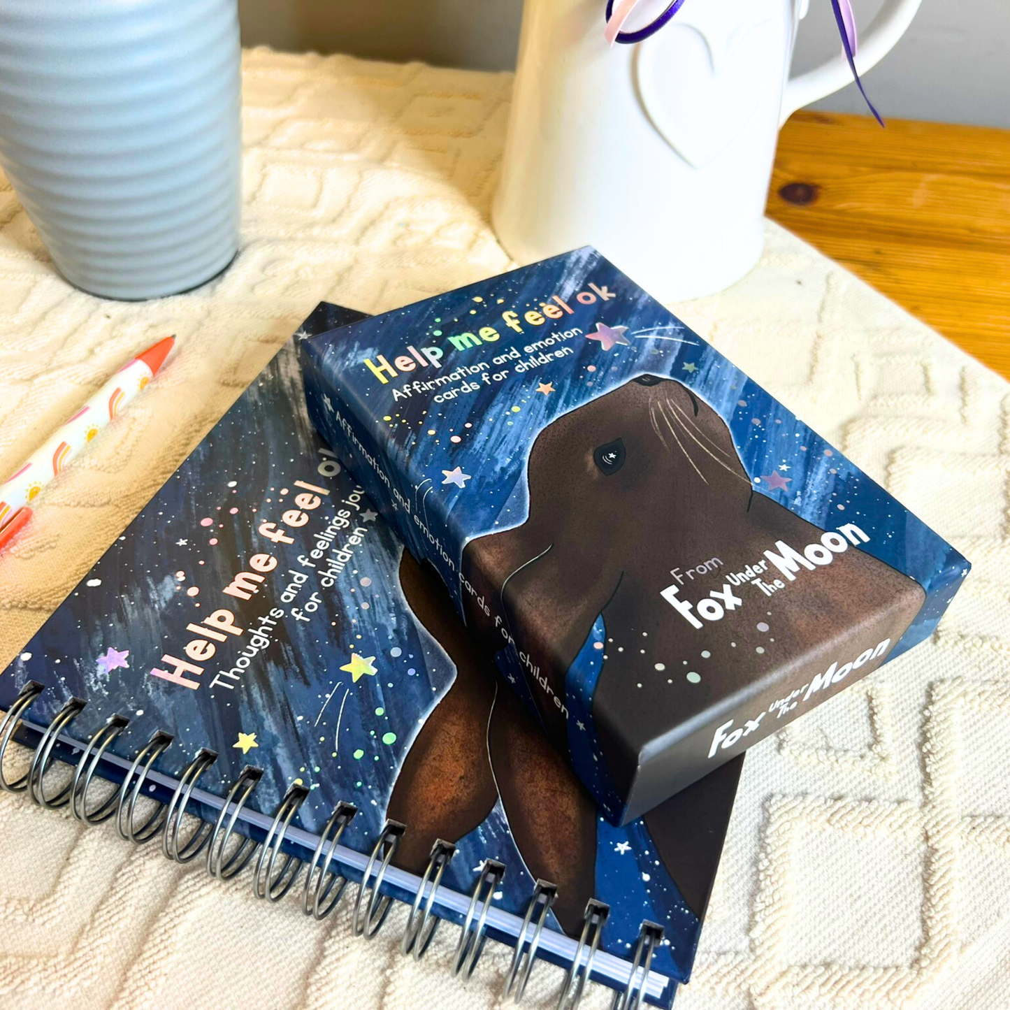 Fox under the Moon - Children's Journal for Feelings & Emotions