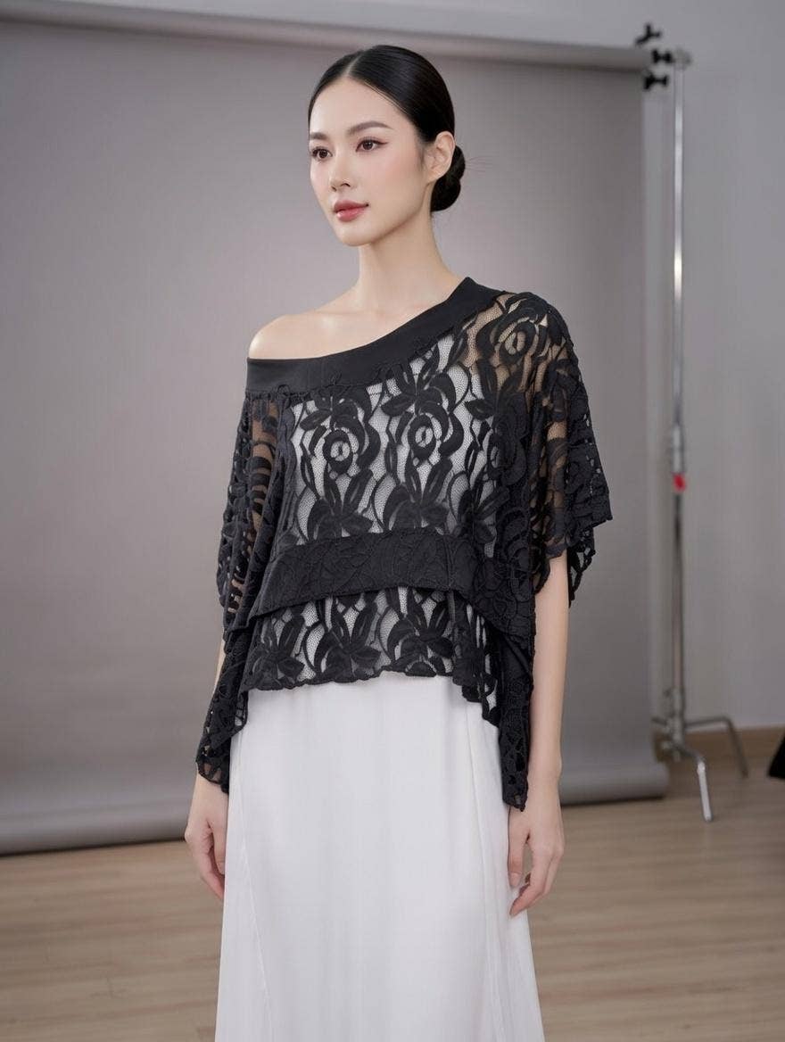 CocoBoo Lace Poncho