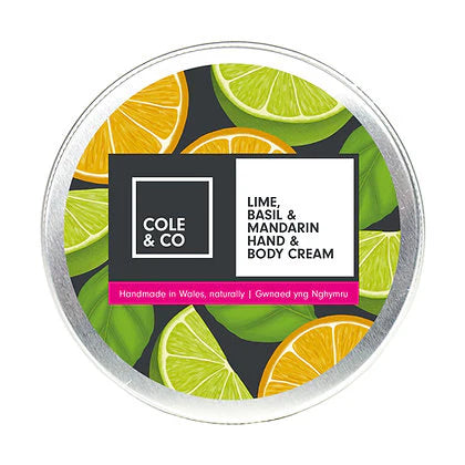 Cole & Co - Lime, Basil & Mandarin Hand & Body Cream