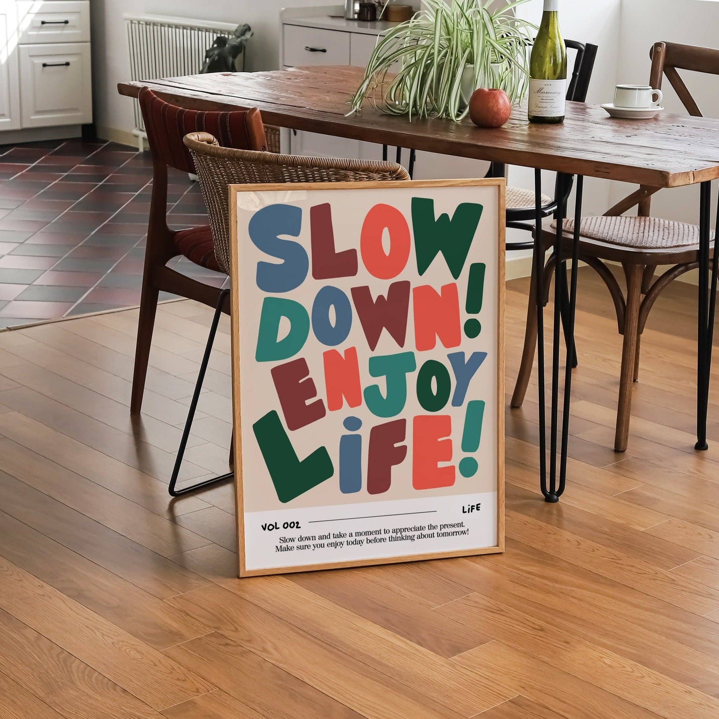 Lune Club - Slow Down, Enjoy Life Print