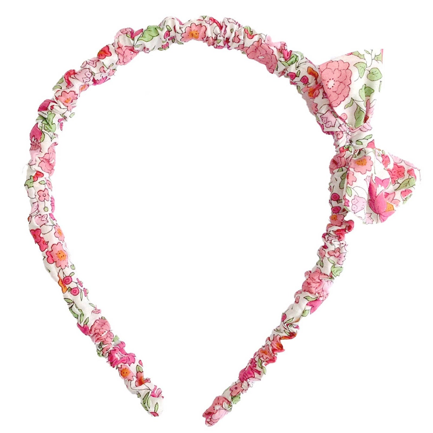 Hairband with Bow in Liberty fabric