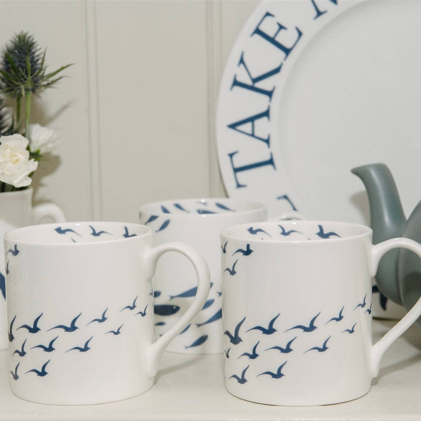 Flock of Gulls Mug