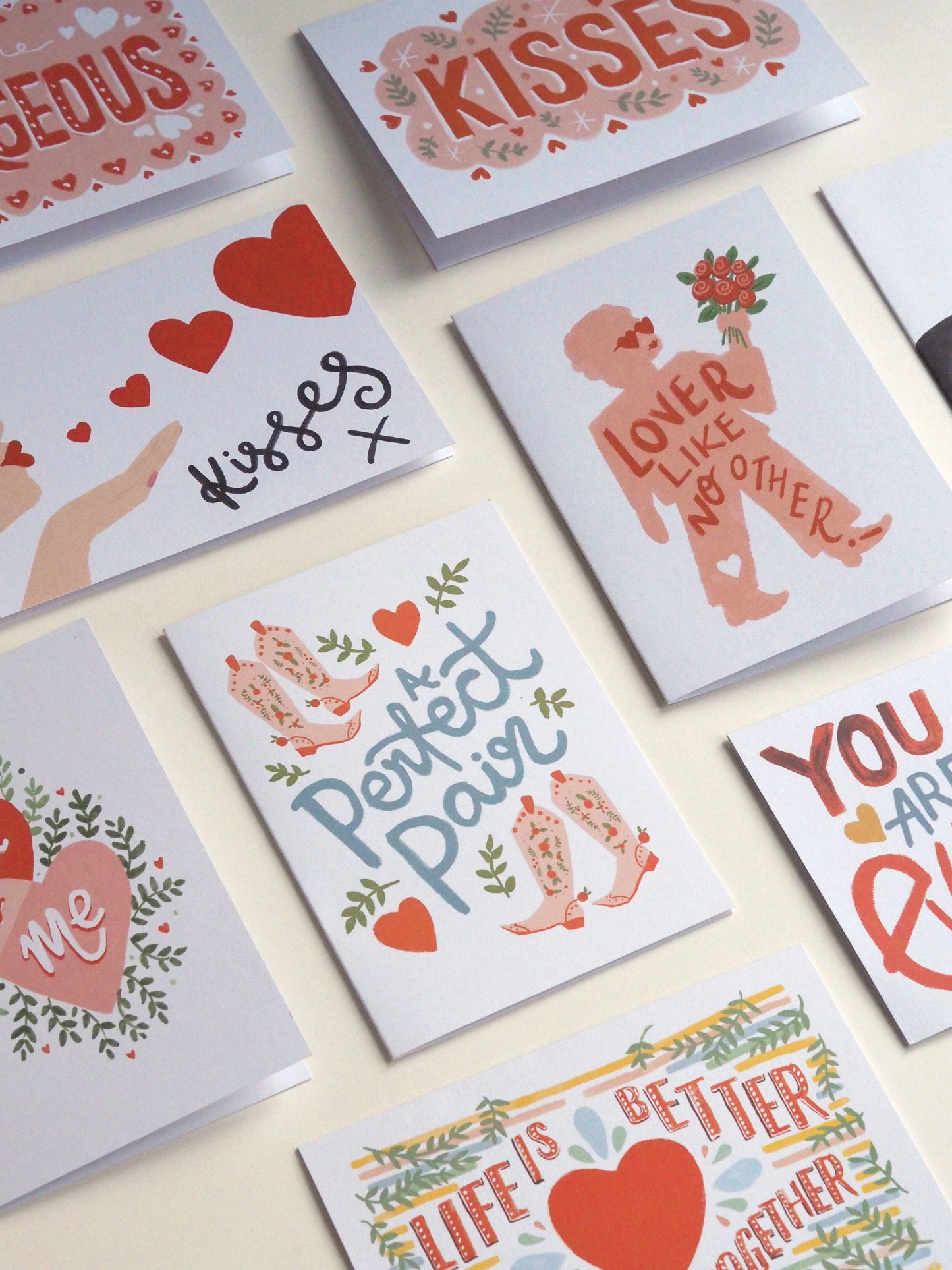 I Love You Deep Blue Sea Swimmers - Love Card - Valentine