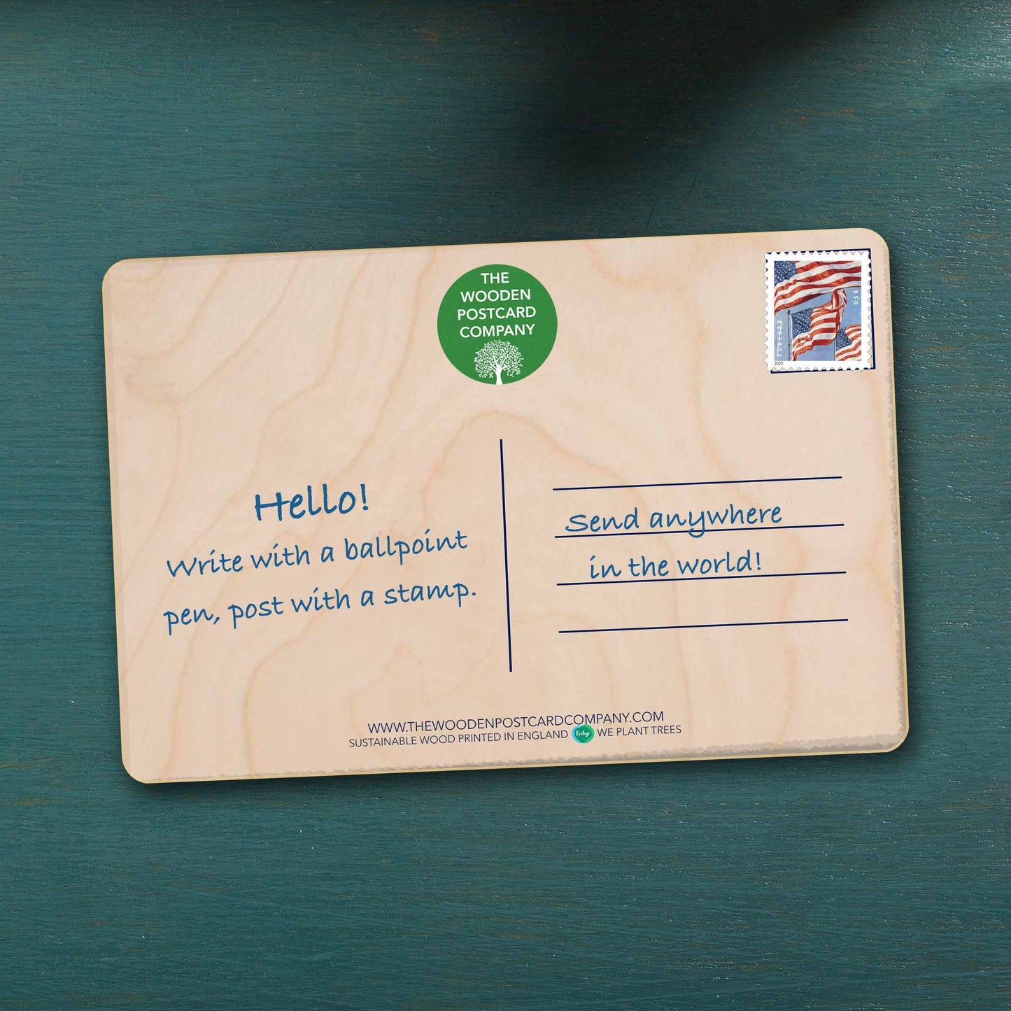 The Wooden Postcard Company - LOVE wooden postcard