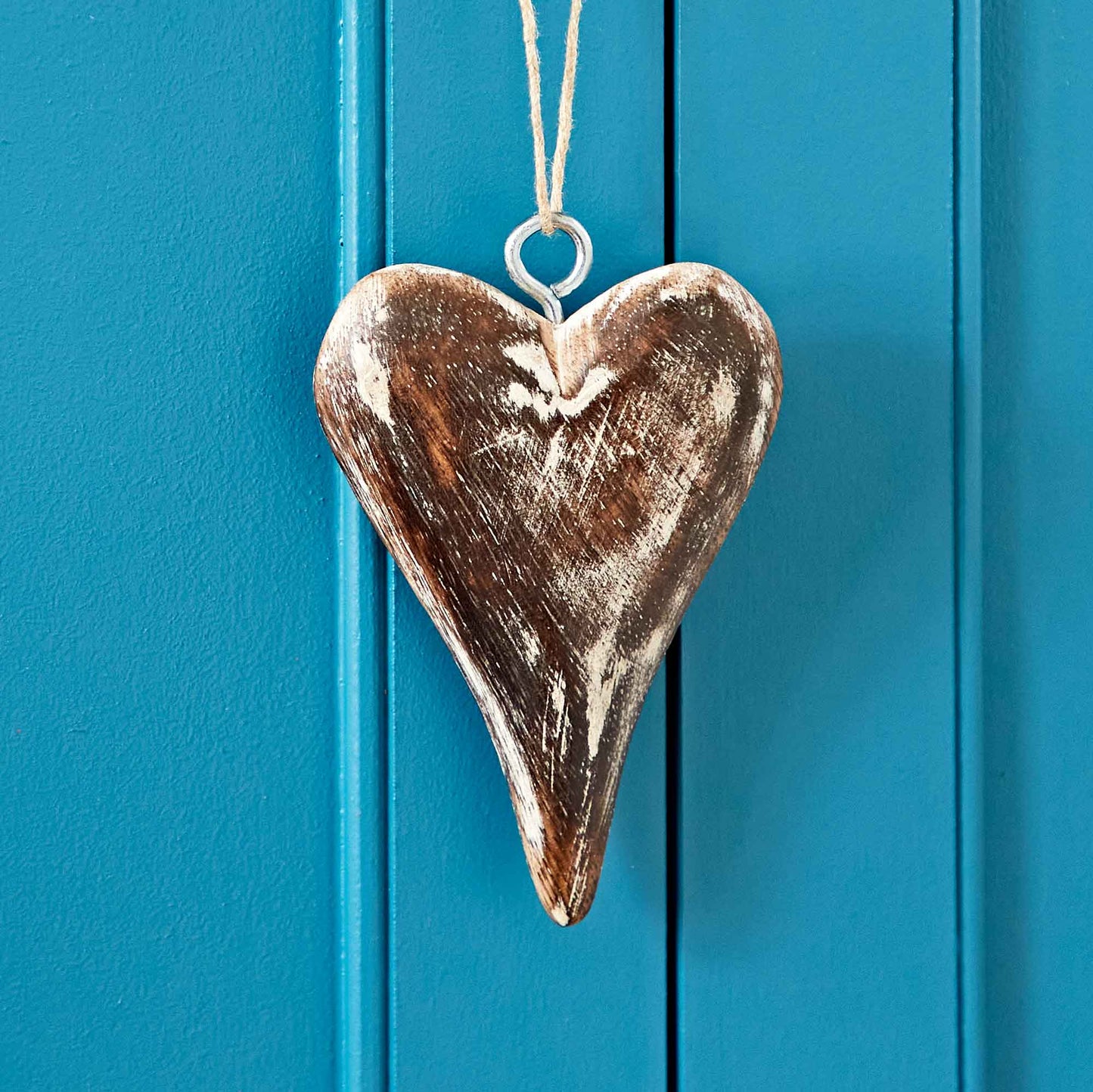 The Paper High Gift Company Ltd - Mango Wood Heart and Star Decorations