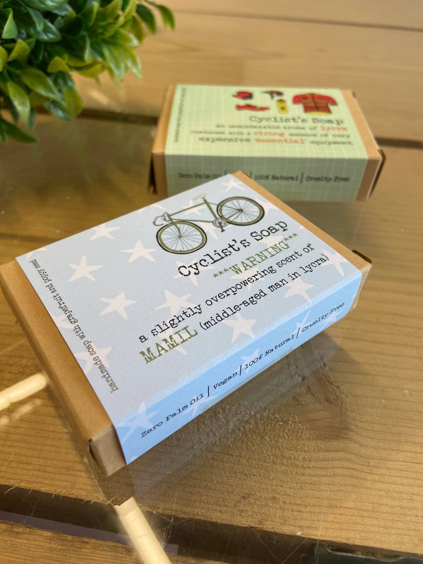 Dandelion Stationery - Cyclist's Soap - MAMIL - Humorous Soap Gift