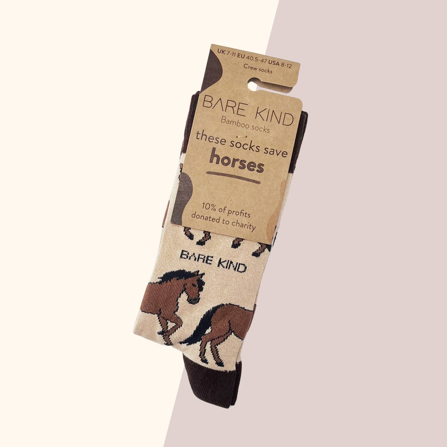 Bare Kind - Horse Socks