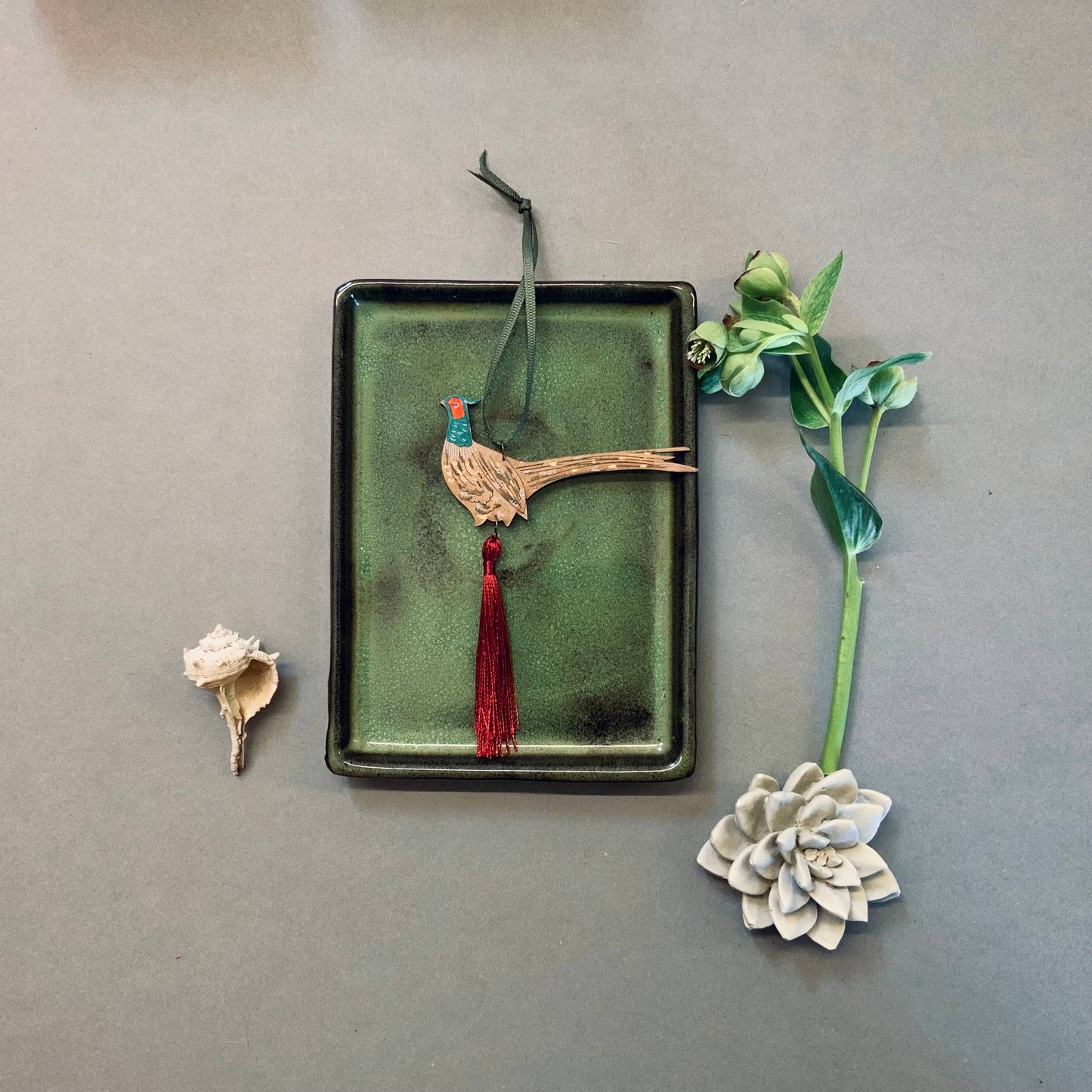 Pheasant Tassel Decoration
