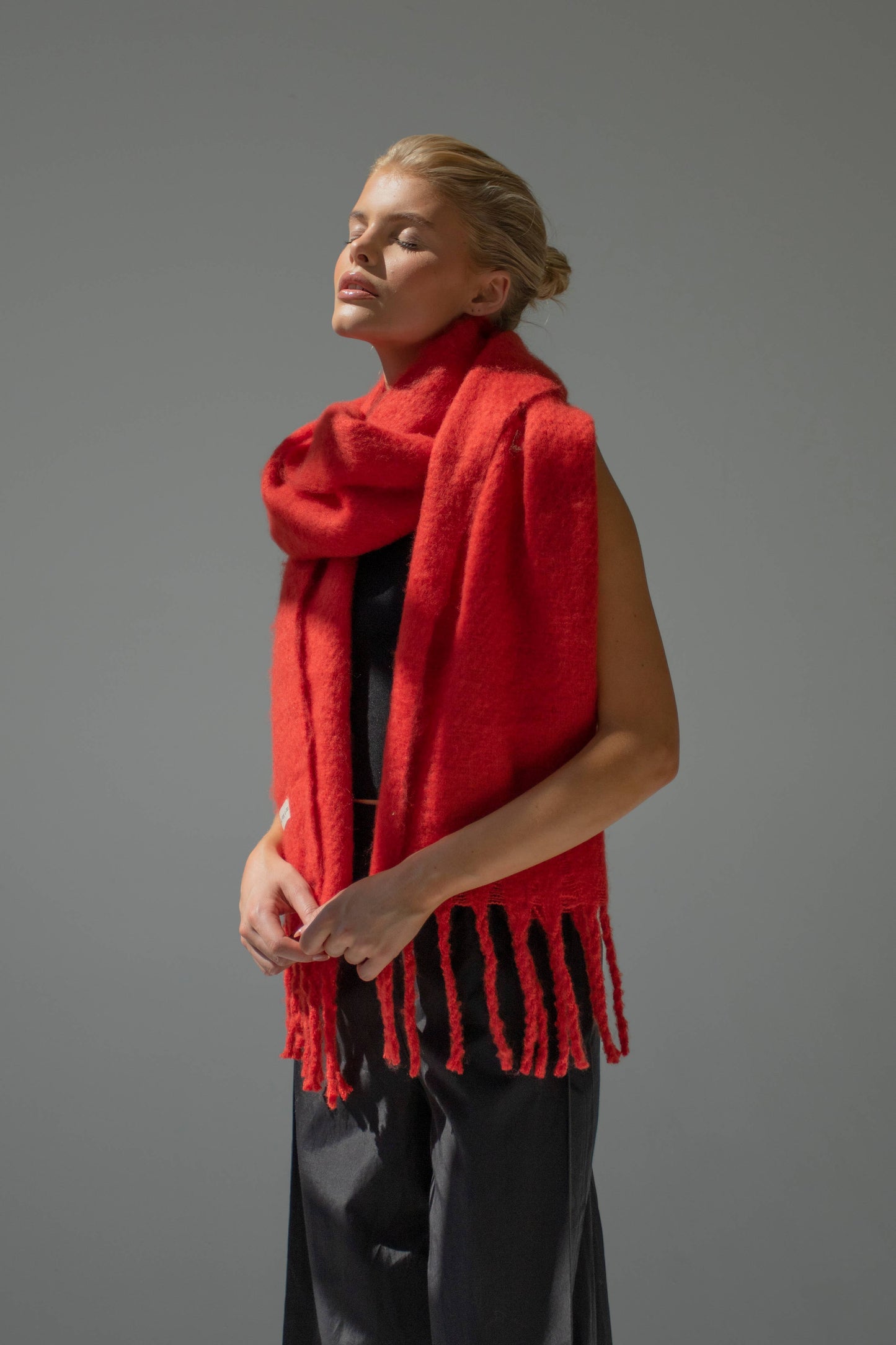 The Stockholm Scarf - Volcanic Red - AW22