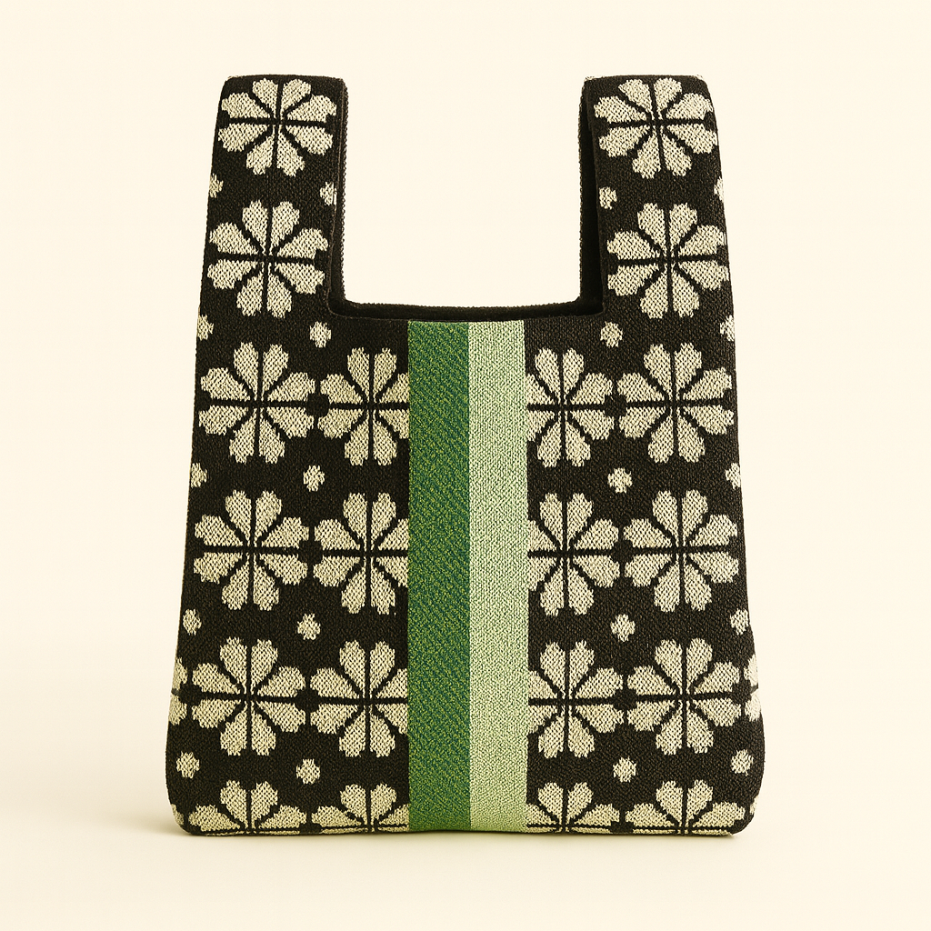 Tokeii Ltd - Heritage Bloom - Knitted bag