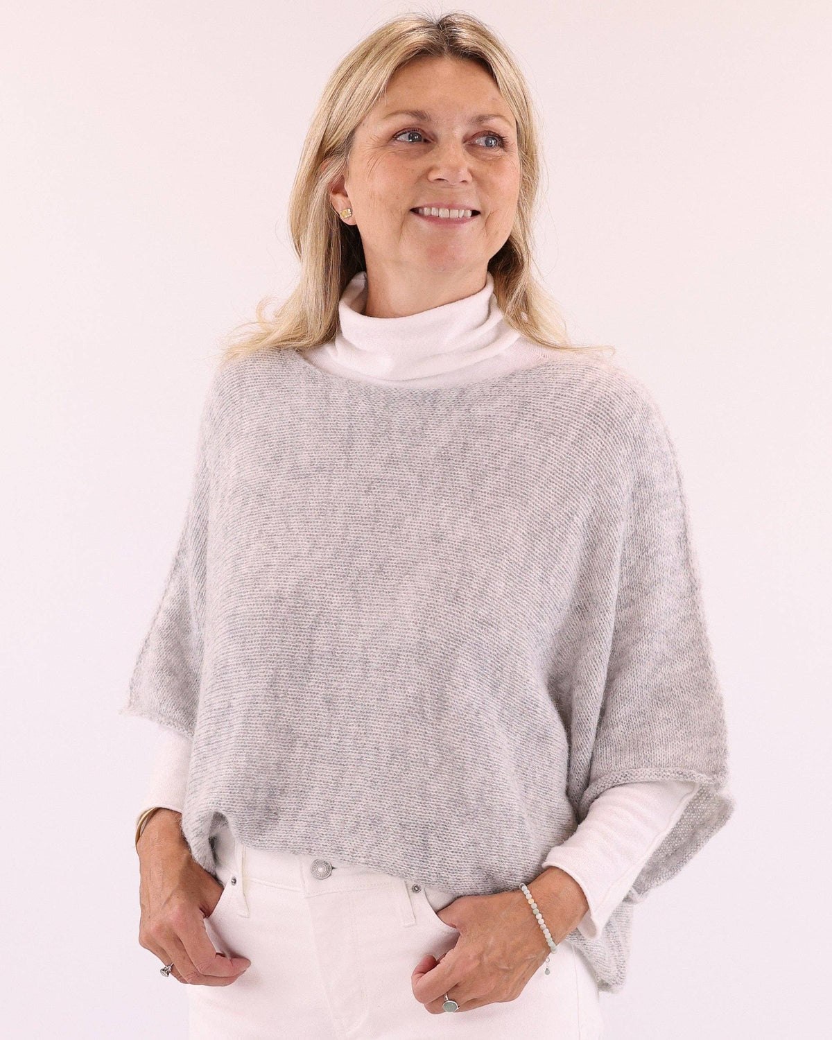 Cadenza Italy Ltd - Alpaca Blend Short Tunic Top