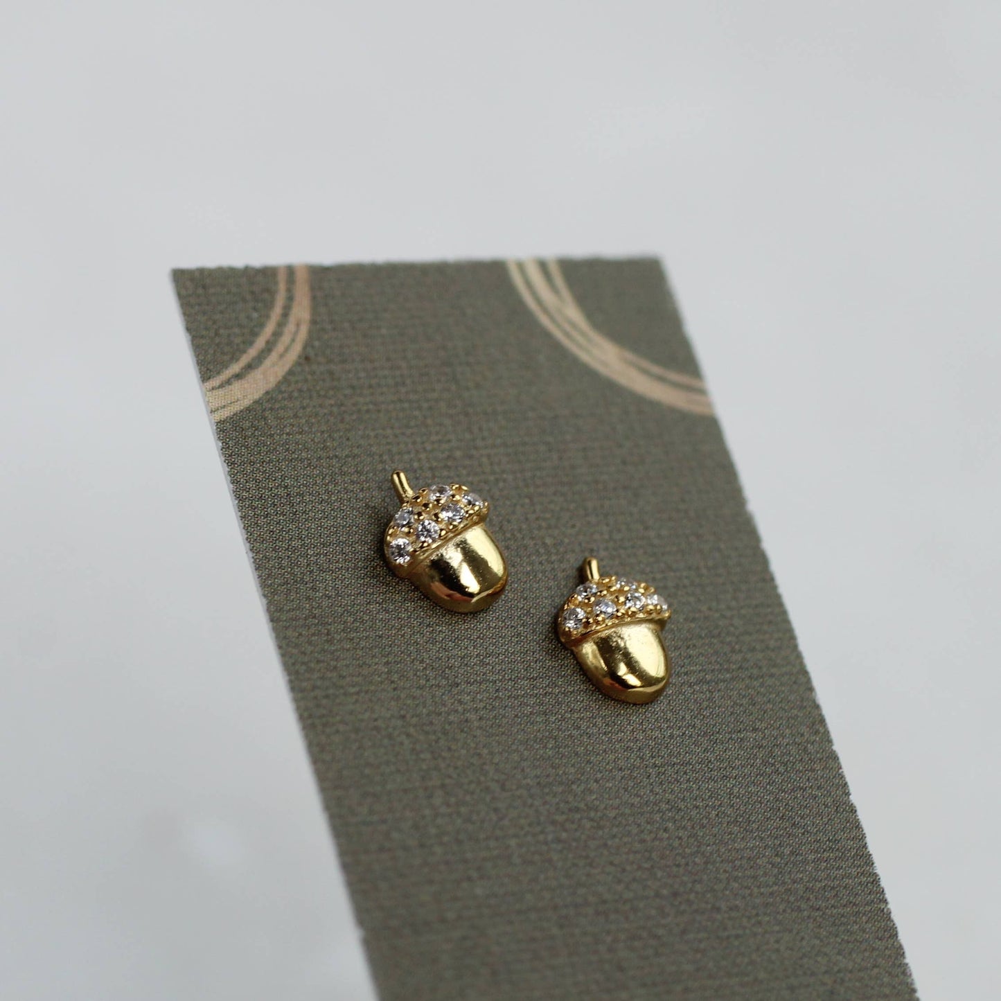 Silk Purse, Sow's Ear - Acorn Stud Earrings