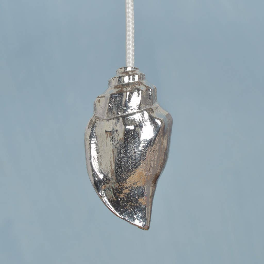 Seashell Light Pull Pewter Cord Pulls