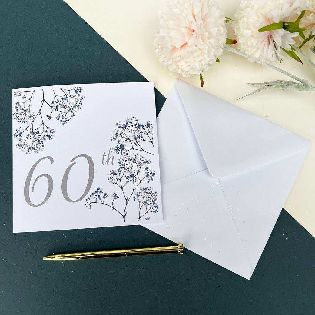 60th Birthday Hanging Heart