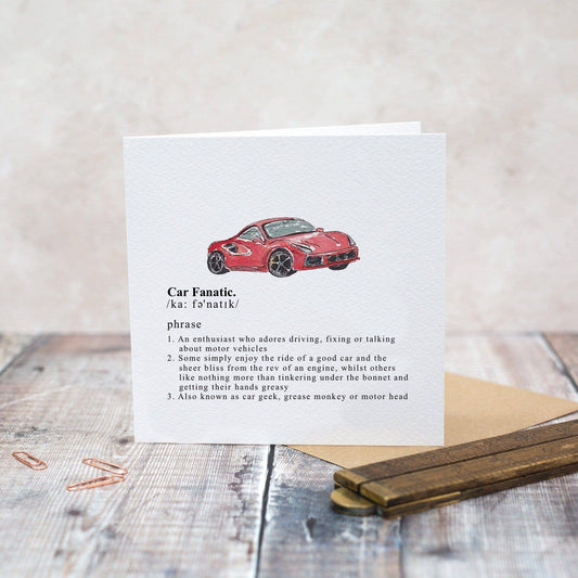 Toasted Crumpet - Car Fanatic Card (Cello-Free)