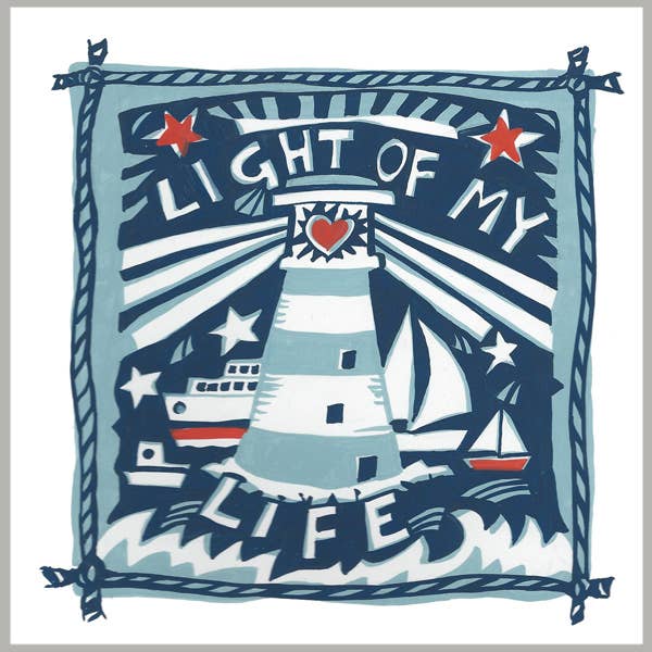 Port & Lemon - Light of My Life Greetings Card