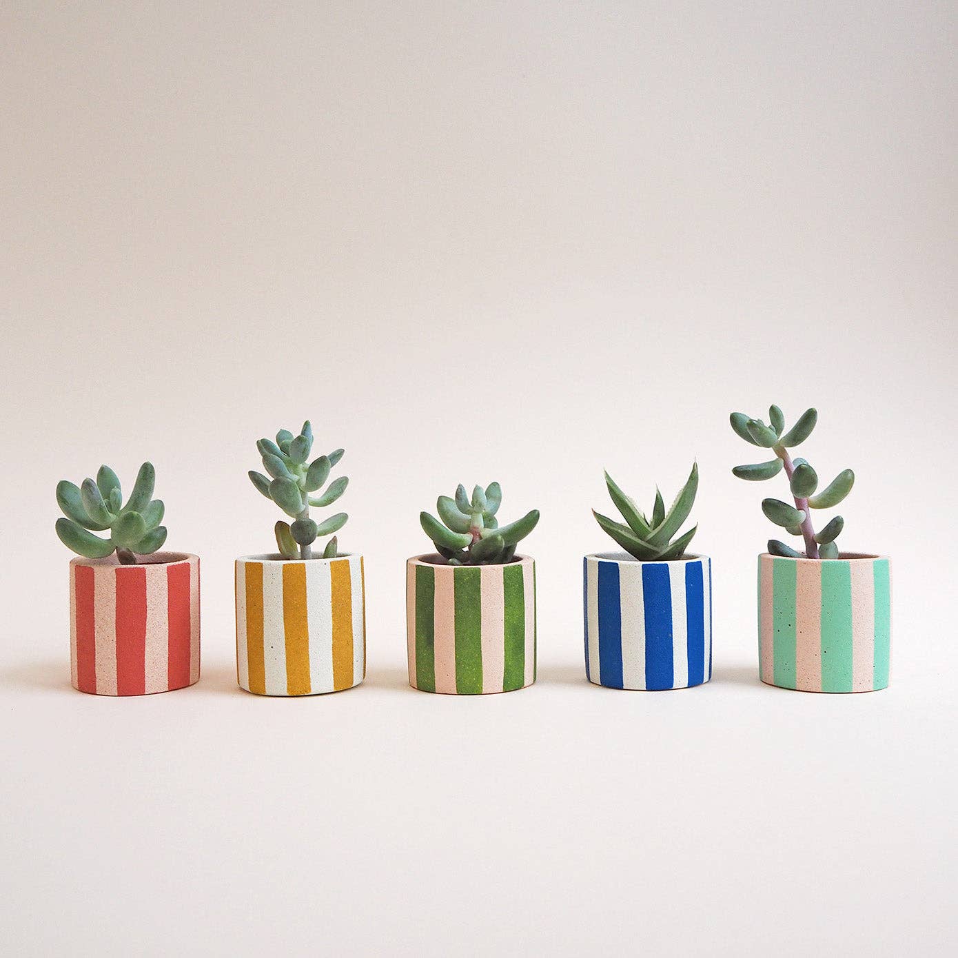 Hello Marilu Mini Stripy Pot