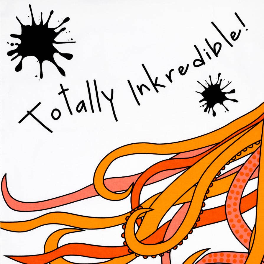 Gone Crabbing - Totally Inkredible Tea Towel