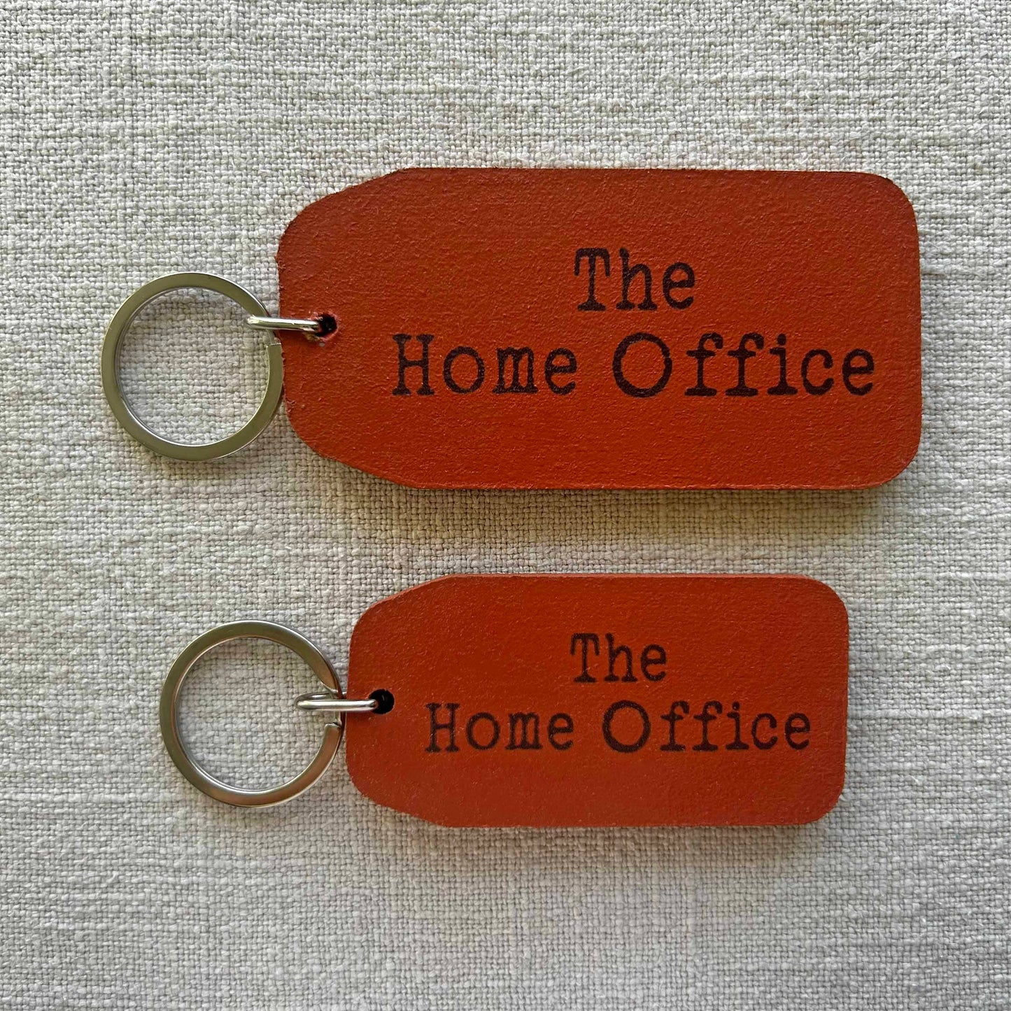 The Wooden Postcard Company - THE HOME OFFICE Wooden Key Tag