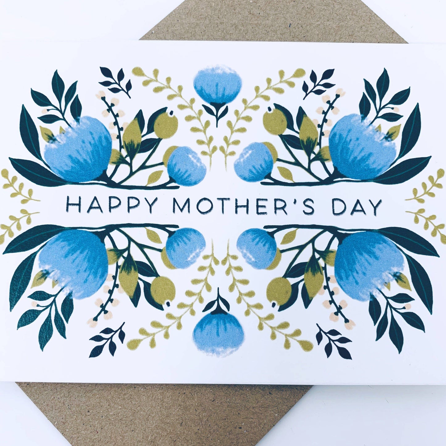 Lomond Paper Co - Happy Mother's Day - Floral Blue