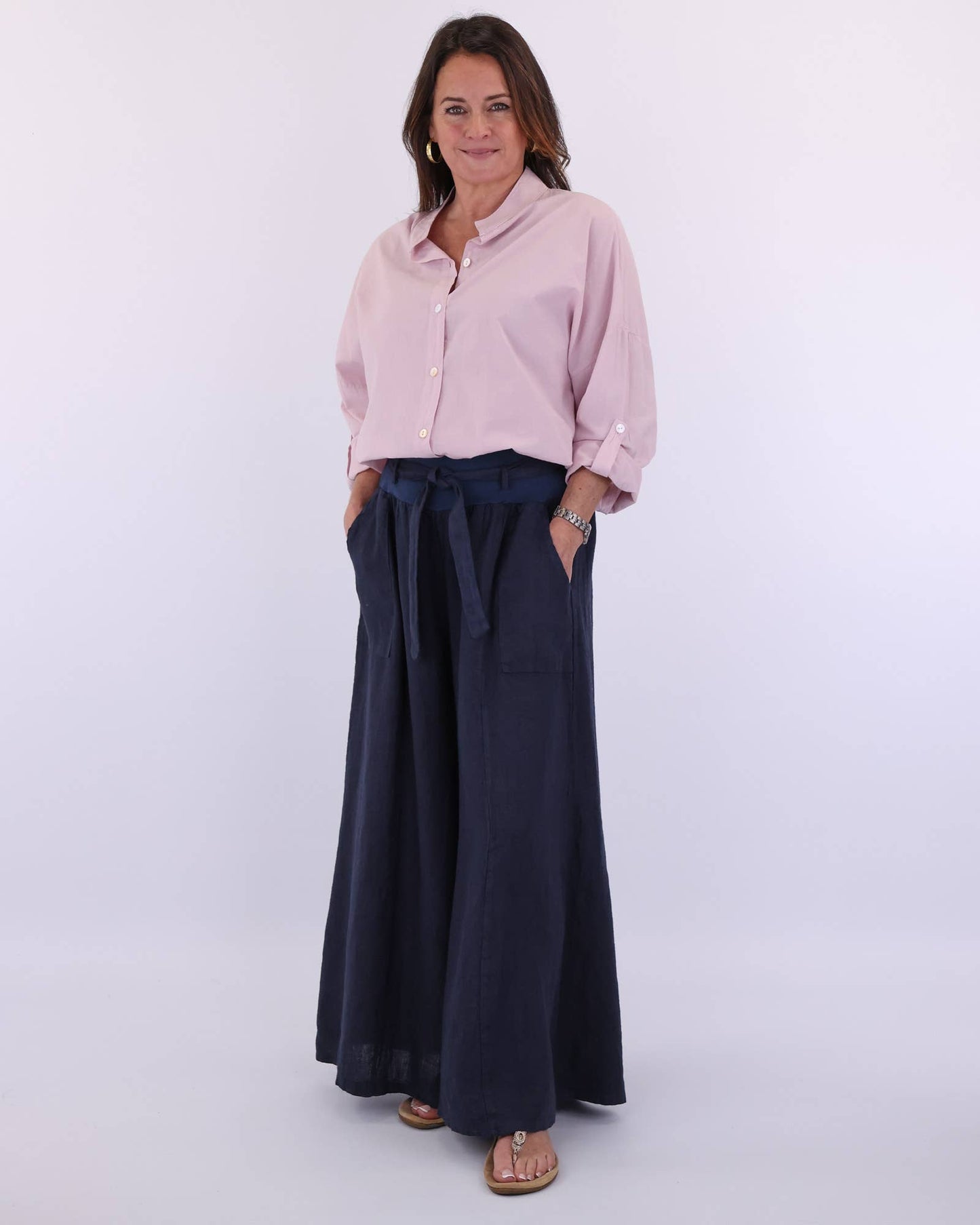 Cadenza Italy Ltd - Cotton Grandad Shirt