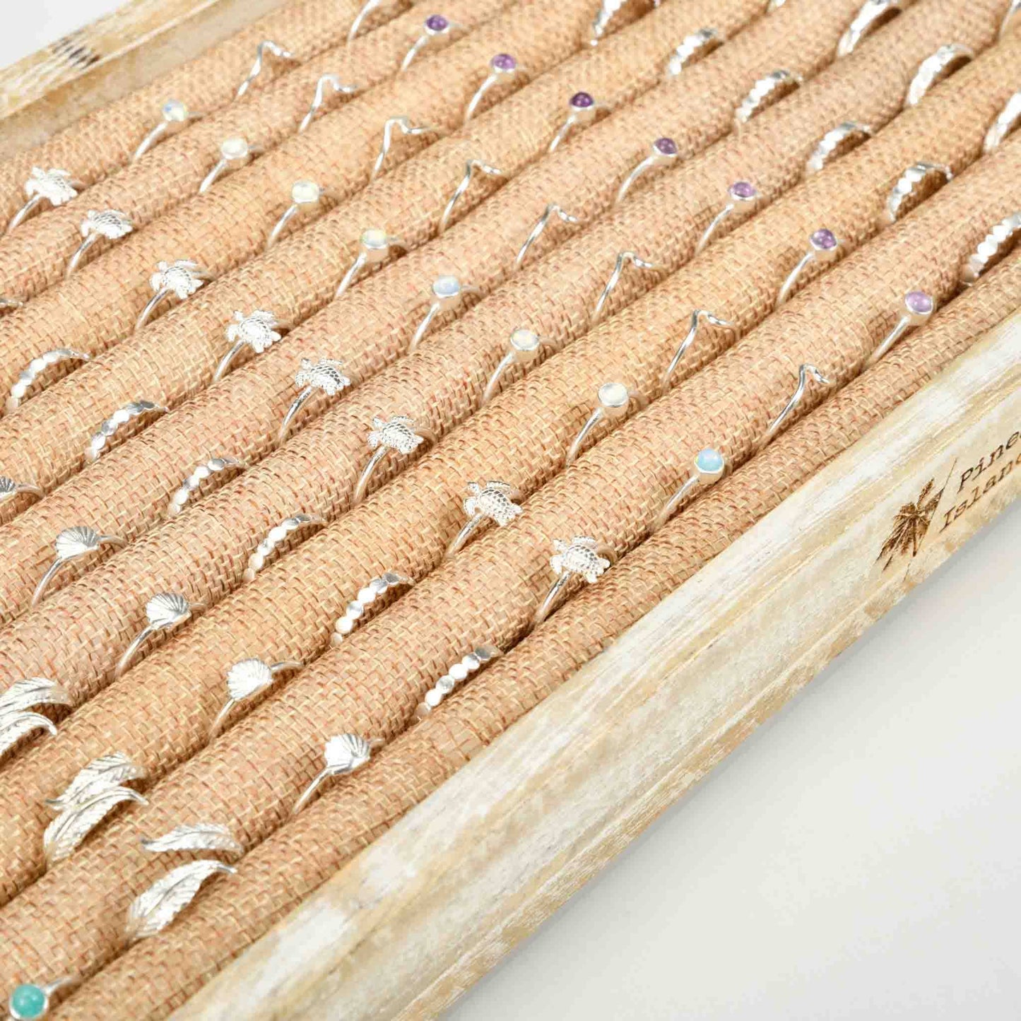 Pineapple Island - Surfer Girl Adjustable Wave Ring, by Pineapple Island - ST-023