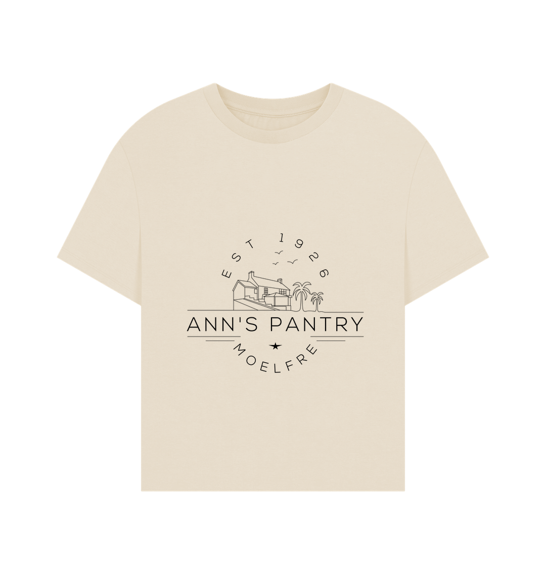 Oat Ann's Pantry Women's Oversized Tee Logo 1