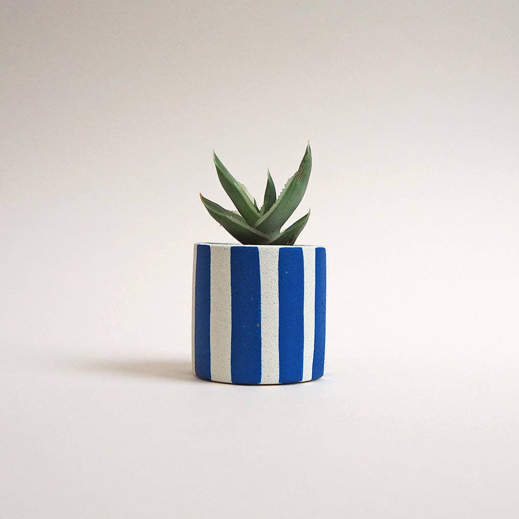 Hello Marilu Mini Stripy Pot