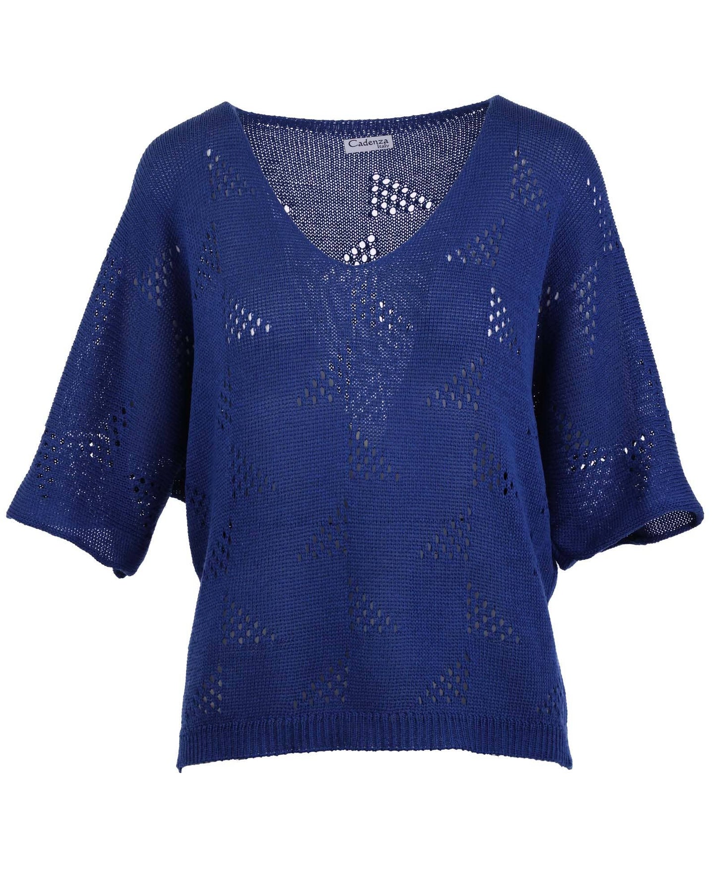Cadenza Italy Ltd - Cotton Blend Patterned Tunic