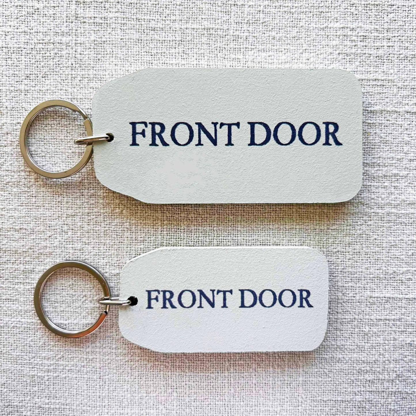 The Wooden Postcard Company - FRONT DOOR Wooden Key Tag