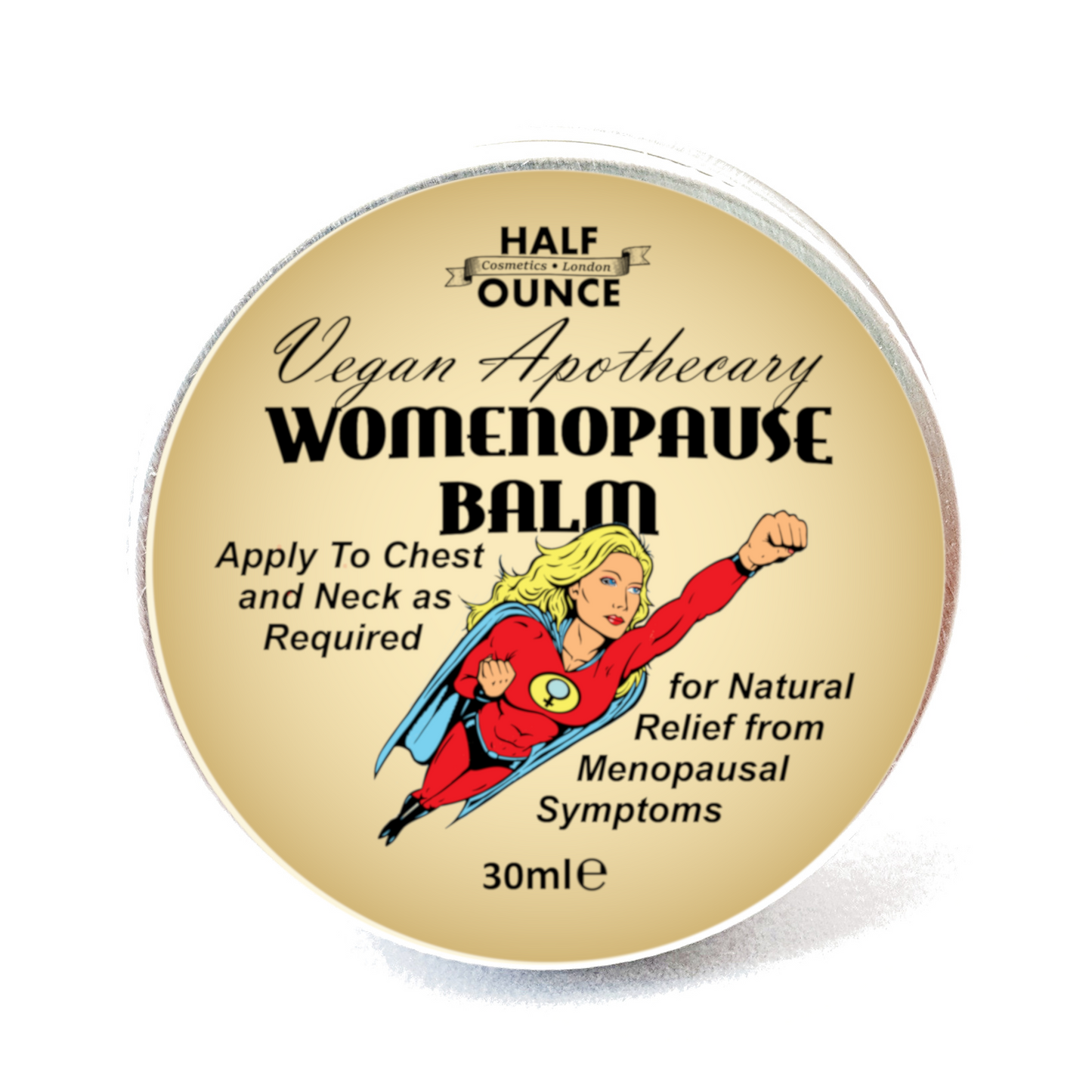 Half Ounce - Womanopause! Balm, Natural Balm for menopause symptoms
