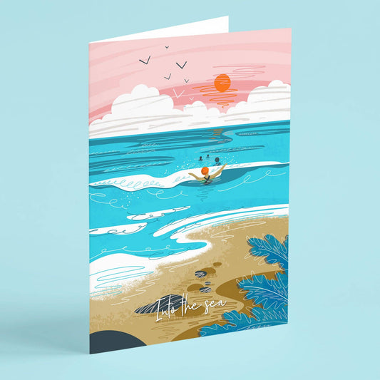 Onneke - Into the Sea Greeting Card