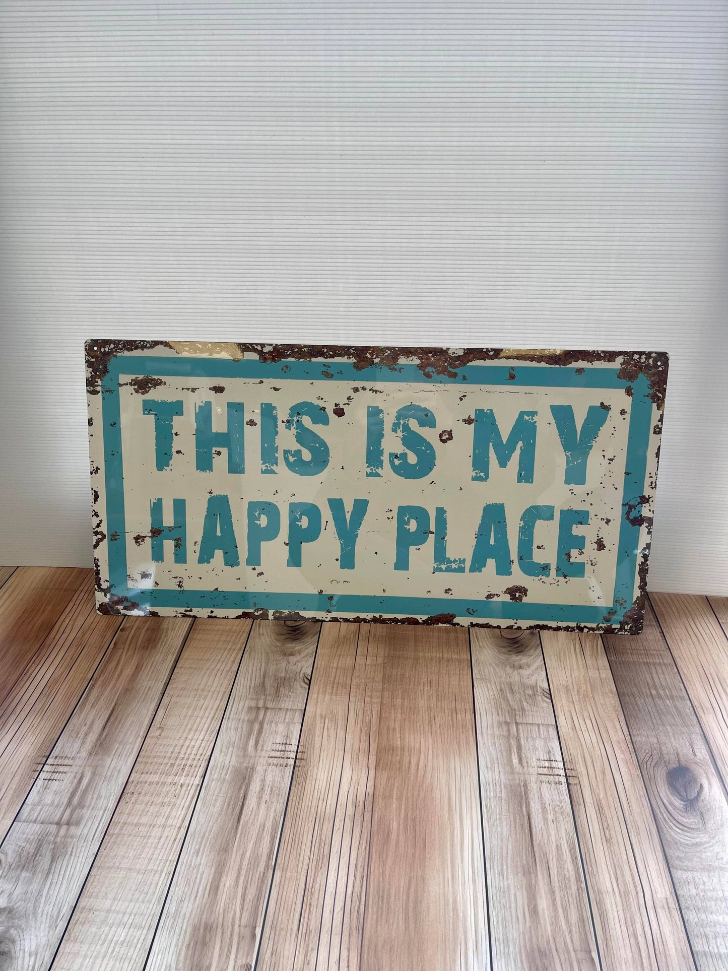 This is My Happy Place  - Metal Wall  Sign