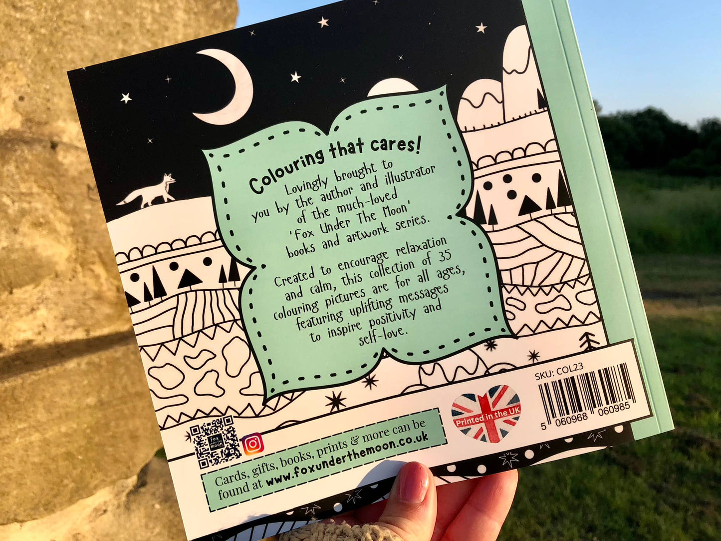 Fox under the Moon - Official Colouring Book by Fox Under The Moon