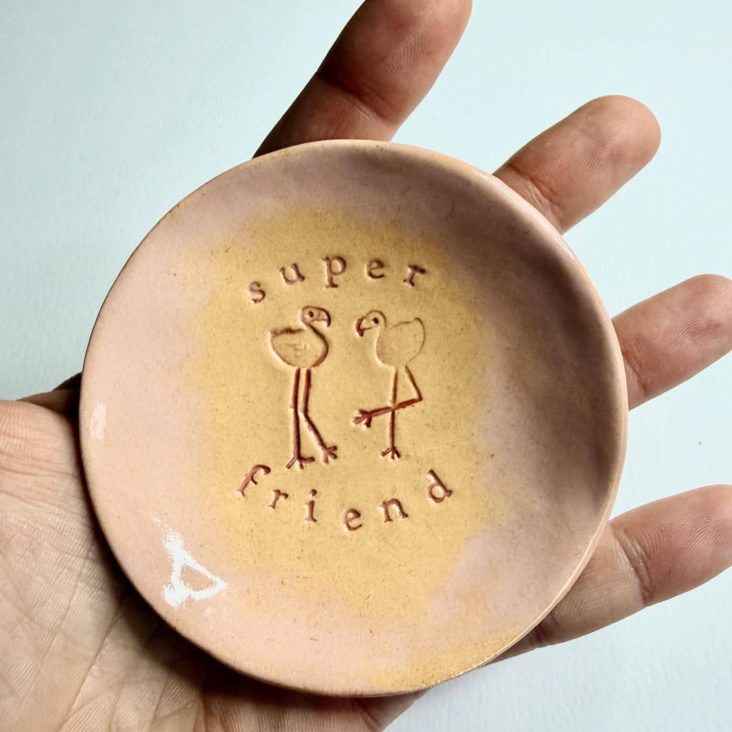 Ffrind Arbennig Ceramic trinket dish