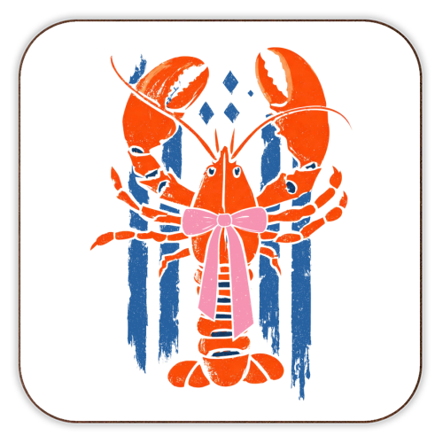 Art Wow - Coasters 'Coquette Lobster'