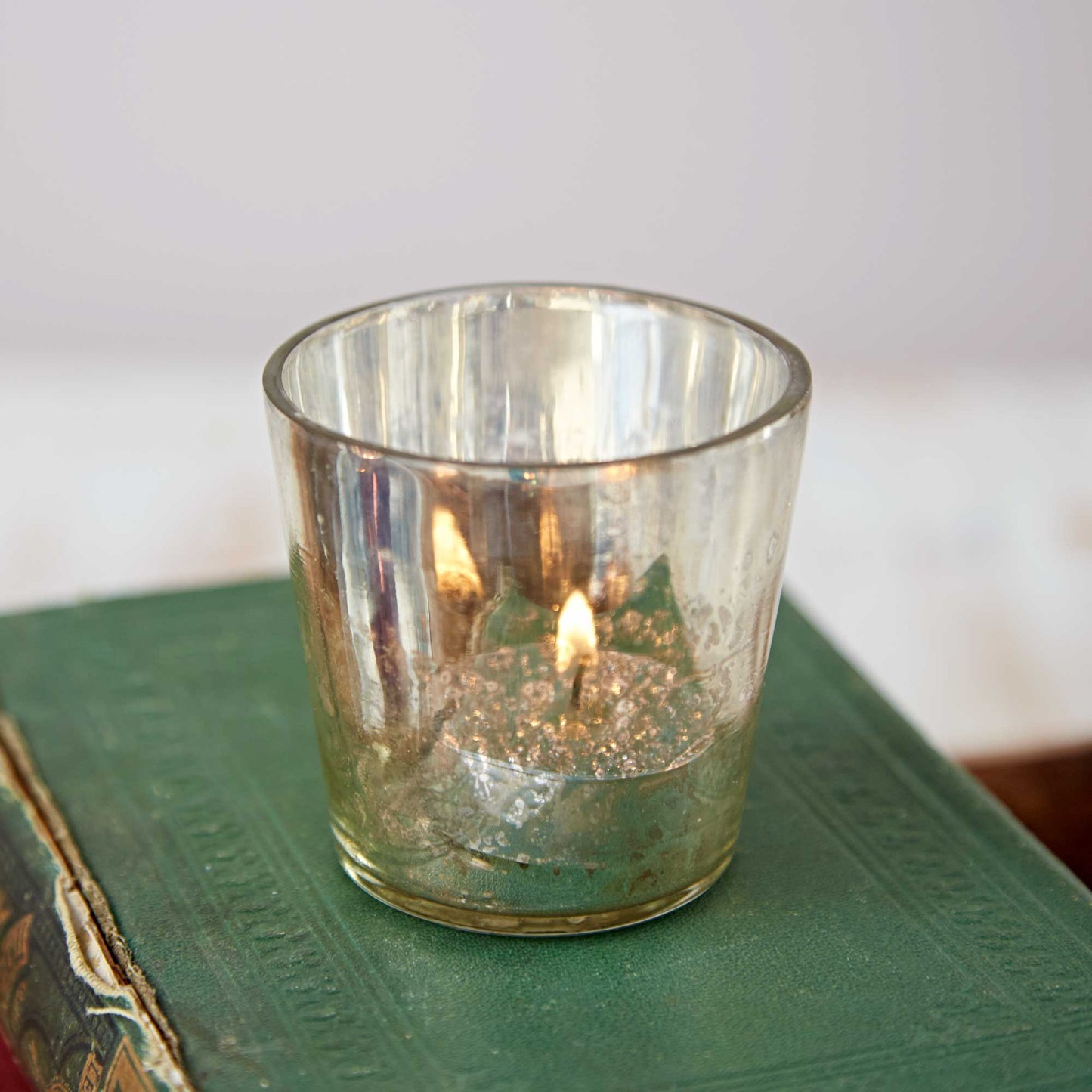 The Paper High Gift Company Limited - Set of Three Coloured Tea Light Glasses - Handmade