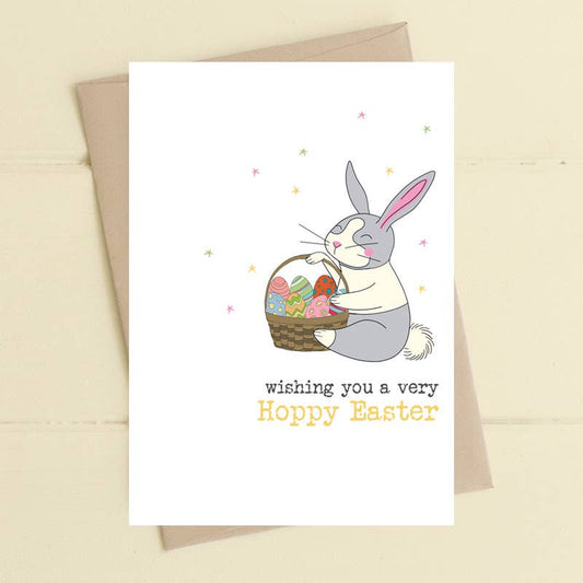 Dandelion Stationery - Wishing You A Very Hoppy Easter - Greetings Card